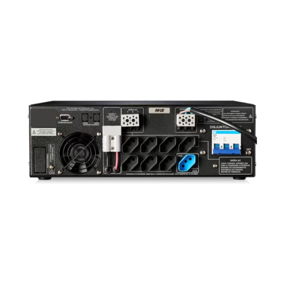 Nobreak NHS PREMIUM OL RACK 3KVA - Vista 2